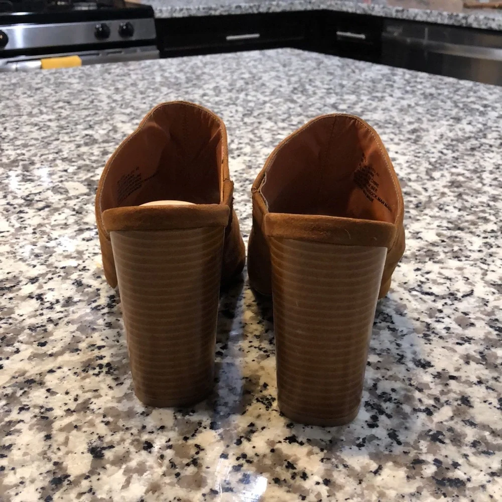 Cognac slip on mules - Picture 8 of 10